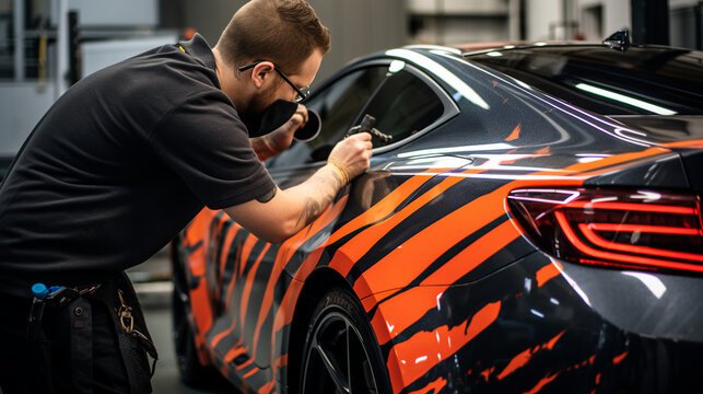 Branded vehicle graphics and wrap